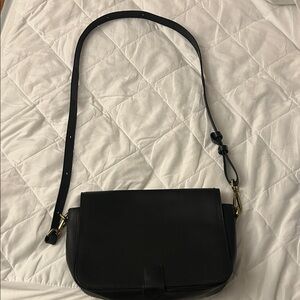 Madewell Leather cross body with two straps